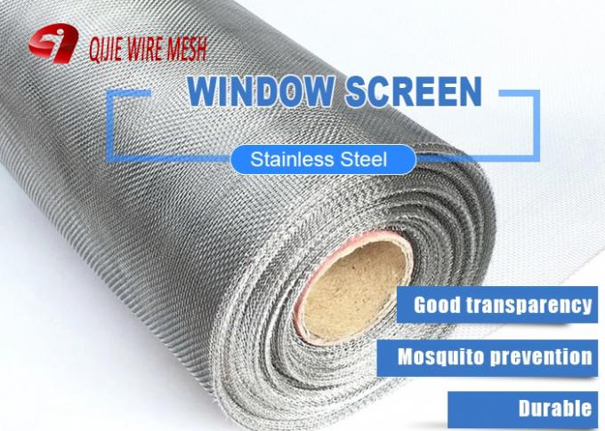 paslanmaz çelik pencere ekranı