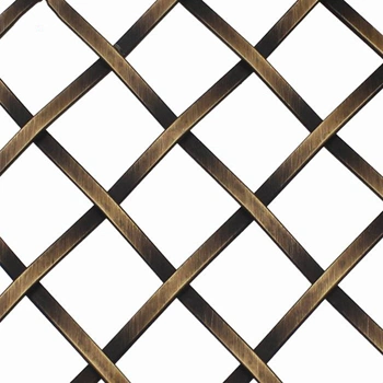 Stainless Steel Mesh Architectural Woven Wire Mesh for Cabinets Decorative Mesh