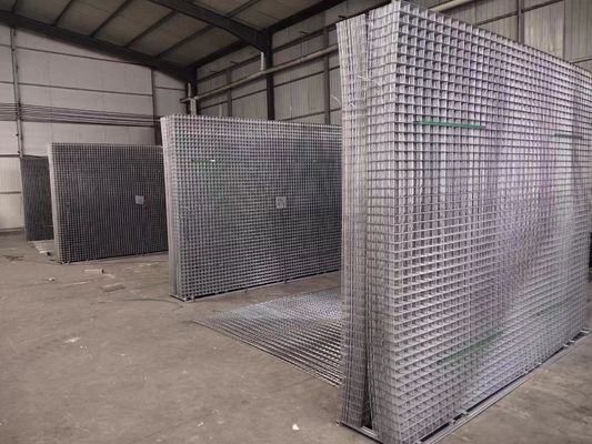 Kuş Kafesi İçin 50mm * 50mm Kaynaklı Tel Çit Panelleri 2x2 Galvanizli