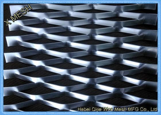 Düzleştirilmiş Ağır Gösterge Genişletilmiş Metal ağ Kumaş Yükseltilmiş Yüzey 1.2x2.4 M Boyut