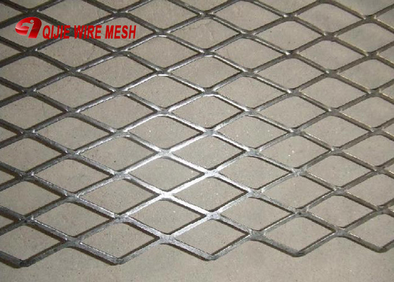 Paslanmaz Çelik Gerilmiş Sac Dekoratif Düzleştirilmiş Genişletilmiş Mesh AISI304 ve AISI316 Standardı