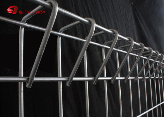 Rulo Üst Hasır Çit Panelleri, Dekoratif BRC Çit 1500mm / 2000mm / 2500mm Genişlik