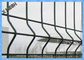 Yüksek Güvenlik İçin Çit Panelleri Koruma 3D Kavisli PVC Kaplı Çelik Hasır
