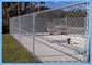5mm Diamond Low Carbon Galvanized Chain Link Fence Construction Quick To Install