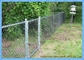 10 Ft 9 ayar zinciri bağlantı güvenlik çit endüstriyel için Galvanizli Ticari Sistem