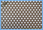 Yuvarlak Delik Sıcak Daldırma Galvanizli Dekoratif Delikli Metal Paneller Hafif Çelik / Karbon Çelik