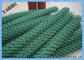 Kırsal Eskrim için 9 Ayar Yeşil PVC Kaplı Renkli Zincir Bağlantı Çiti 4 Ayak Yüksekliği