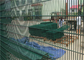 Yeşil PVC Kaplama İnşaat 358 Beton Levhalar İçin Kaynaklı Tel Levhalar
