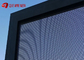 Ev Dekorasyonunda Özelleştirilmiş Siyah Toz Kaplamalı Paslanmaz Çelik Pencere Ekranı