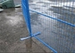 Kanada şantiyeler için katı ankraj toz kaplı panelleri ile kaynaklı geçici çit