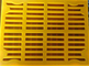 Mayın Titreşimli Kancalı Sarı PU Mesh Poliüretan Ekran Panelleri