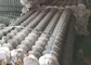 6 ayak elektro galvanizli siklon tel zincir bağlantı çit inşaat malzemeleri için