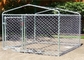 Köpek Koşusu İçin İstiflenebilir Katlanmış Galvanizli Çelik Zincir Bağlantı Depolama Kafesi