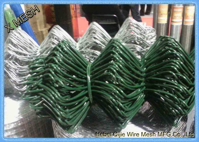Yeşil PVC Kaplamalı Zincir Bağlantı Çit-CLF001