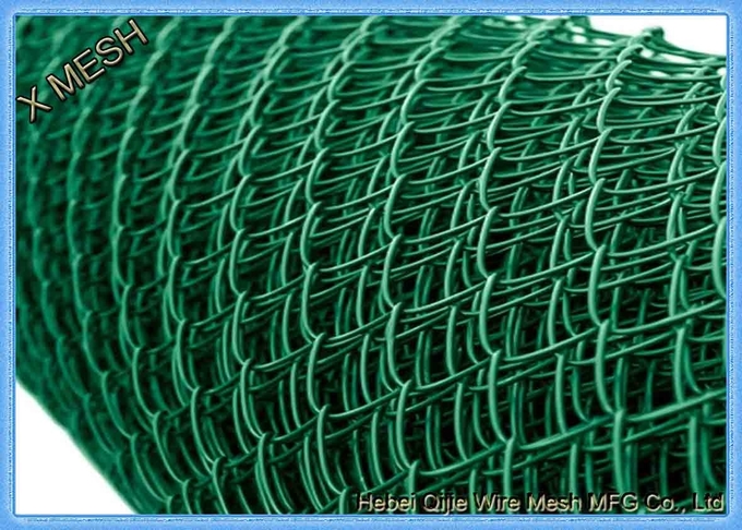 Yeşil PVC Kaplamalı Zincir Bağlantı Çit-CLF002