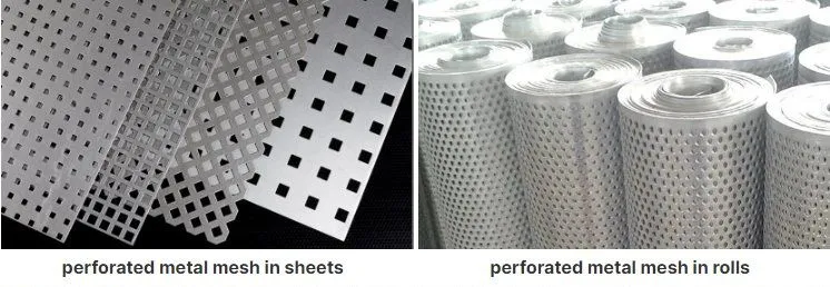 Paslanmaz Çelik Mikron Delikli Perforasyonlu Mesh Yapraklı Metal 3