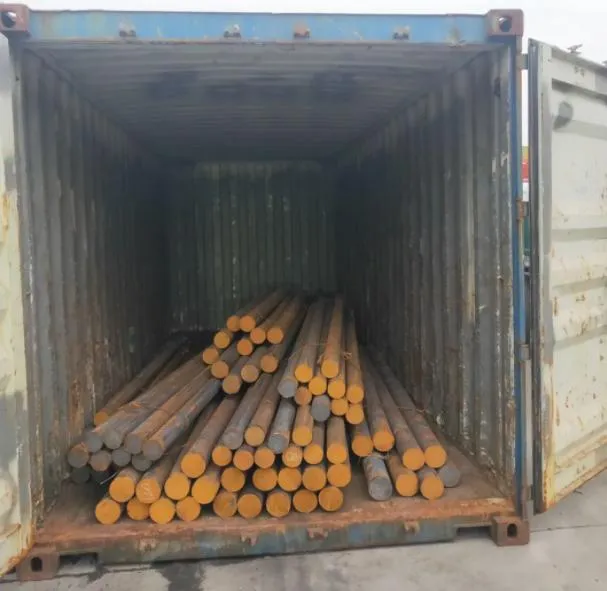 Q345B Çelik İnşaat Malzemeleri HDG 25 mm çaplı yuvarlak çubuk çubuğu 7