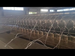 Kapaklı Galvanizli Tel Destek Duvarlı Kaynatılmış Gabyon sepetleri