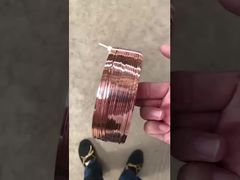 Karton Karton Kutular için 2.25x0.5mm Bakır Kaplı Düz Dikiş Teli