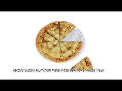 Alüminyum Kalite 1100 Kalınlığı Yaklaşık 0.40 mm Pizza Tencereleri 18 Cm/26 Cm/30 Cm/33 Cm
