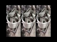 Galvanizli PVC kaplı dikenli bant Concertina Kablo Paslanmaz Çelik Cbt-60 Cbt-65