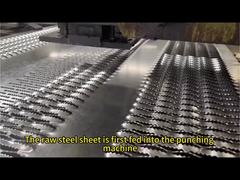 S275jr Sıcak Denizli Yuvarlak Delik Galvanizli Çelik ızgara