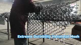 Olağanüstü Dayanıklılık İçin Hexmetal Mesh