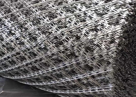 Yüksek Güvenlikli Cbt-60 Cbt-65 Concertina Razor Dikenli Hasır Çit