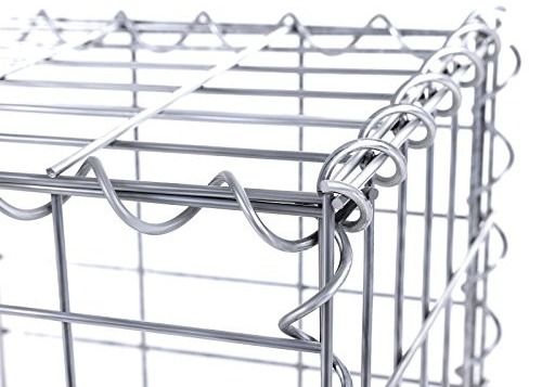 Gabion Ekran için Özelleştirilmiş Şekil Sıcak Daldırma Galvanizli Kaynaklı Gabion Mesh