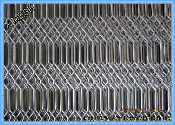 Sıcak Daldırma Galvanizli Genişletilmiş Metal Hasır, Eskrim / Fiji İçin Genişletilmiş Paslanmaz Çelik Hasır Izgara