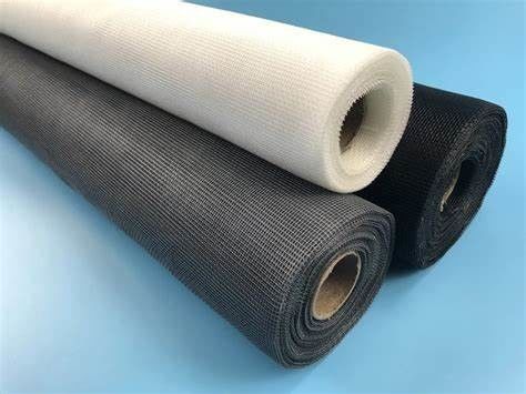 Hafif Ağırlıklı Cam Elyafı Pencere Böcek Ekrani Normal 0,6-2,5m Genişliğinde