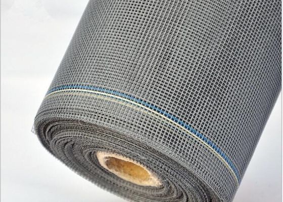 PVC Kaplı Cibinlik Rulo 18 * 16 Mesh Fiberglas Böcek Sinek Pencere Ekran Mesh