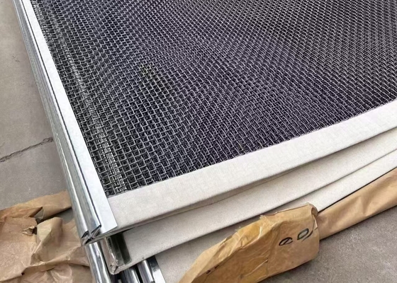 Ağır Görevli Metal Mesh Yüksek Performanslı Çakıl Madenlik Ekran Ağı