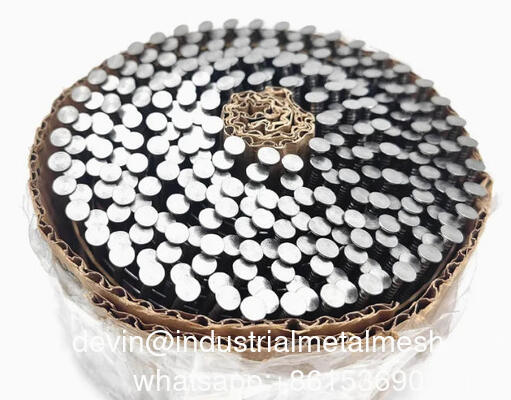 2-3/8" X .099 Boyalı Sarı Vida/Spiral Palet Bobin Çivileri 9000 ADET