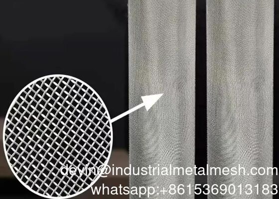 10 20 30 Mikron 304 316 Paslanmaz Çelik Filtre Kablo Filtre Ağı Plain Woven Tekniği Screen Welding Punching Cutting Bending