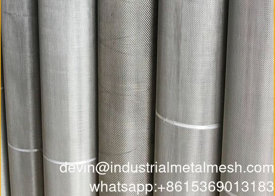 2-400 Mesh Paslanmaz Çelik Tel Örgü Filtre Ekranı/mikro Ekran Örgü Filtre/ Mikron Paslanmaz Çelik Örgü Ekranı (Fabrika)