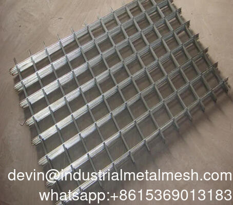 Ağır Hizmet 6 Gauge Galvaniz Kaynaklı Tel Örgü Paneller Metal Ekran Levha