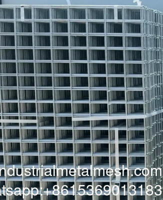 Sıcak Dip Galvanize 2X2 Kaynaklı Tel Ağı Çit Paneli 6mm Kaynaklı Tel Ağı Yaprakları Boyutları