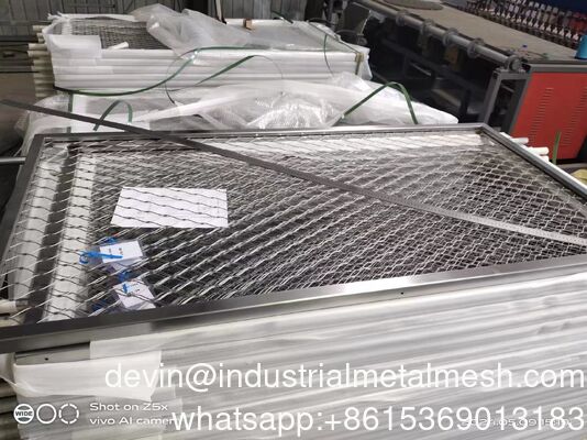 Helipad Güvenlik Kullanımı için Kolay Montaj 304 316 316L Paslanmaz Çelik Metal İpi Ağı