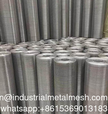 Galvanizli Tel Çit PVC kaplı kare delikli tavuk için kaynaklı tel örgü rulo