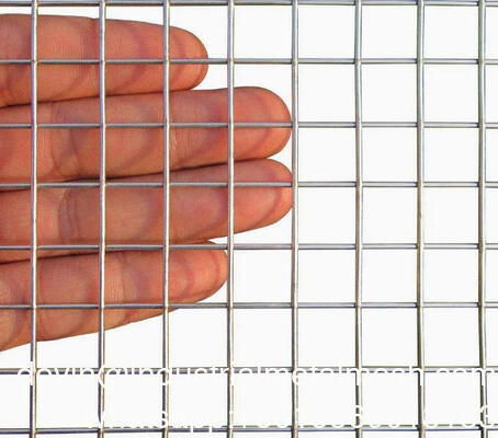 3x3 Galvanizli Sac Sığır Kaynaklı Tel Örgü Panel
