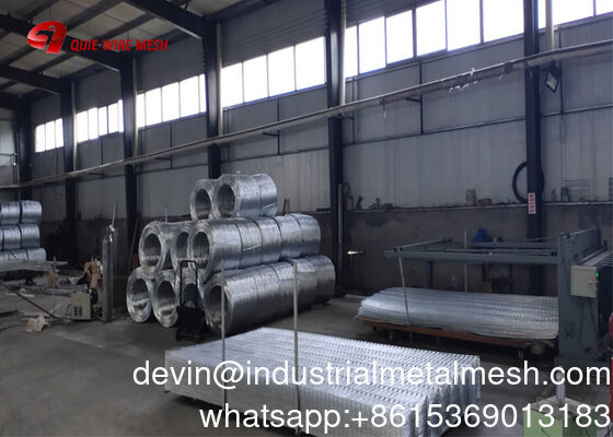 İnşaat Çitleri için Galvanizli Tel Ağı 1.2mm Delik Boyutu 304 Paslanmaz Çelik