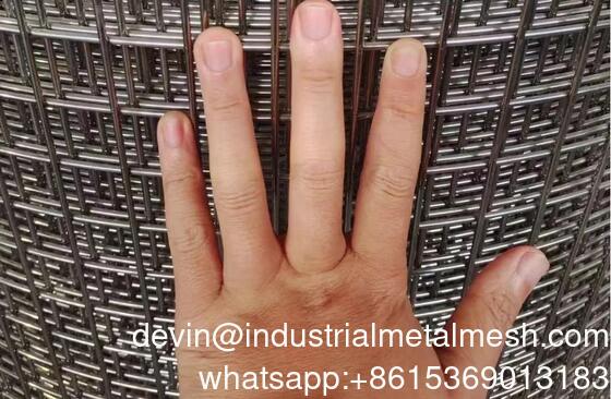 Galvanizli kaynaklı tel örgü paneli 2.0 - 6.0mm Tel çapı