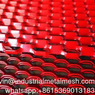 Gra renkli Alüminyum Genişletilmiş Metal Maçı Bina Cephesi