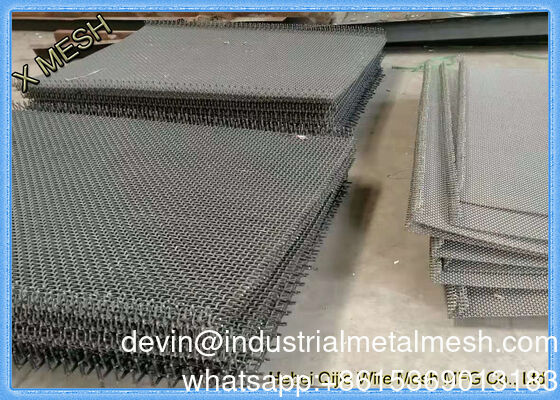 Agrega Ocağı Madenciliği için Özel Yüksek Aşınma Manganez Çelik Elek Metal Mesh Titreşimli Elek Endüstriyel Dokuma ve Kaynaklı Hasır