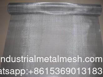 Plain Woven Stainless Steel Wire Mesh 304 316 for Filtration and Screening
