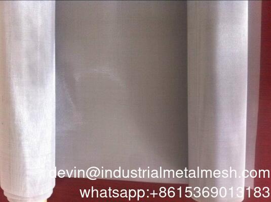 SS304 SS316 1-500 Mesh Paslanmaz Çelik Plain/Twill/Dutch Woven Crimped Square Metal Mesh Sieving Screen Filter Wire Mesh