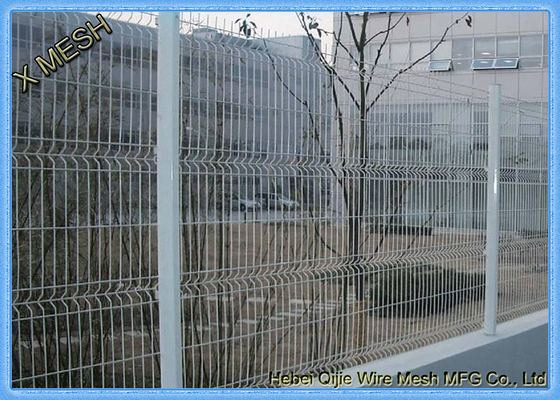 Vinil Elektrostaik Boya Kavisli Metal Çit Tozu Galvanizli kaynaklı tel çit