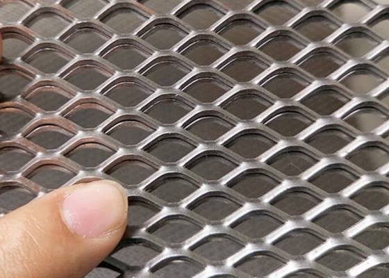 Paslanmaz Çelik Dekoratif Elmas Genişletilmiş Metal Hasır 0.5m Genişlik