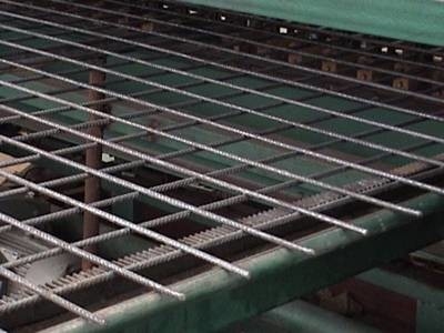 Çit için Demir Tel Izgara 6mm Galvanizli Hasır Panel 2x2
